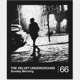 Sunday Morning / The Velvet Underground / Minimalist Graphic Artwork Design Posters and Art